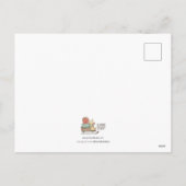 Robin Kerstmis Nieuwjaar Feestdagenkaart (Achterkant)