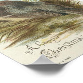 Robin, Kerstmis Poster (Hoek)