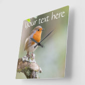 Robin klok voegt je eigen tekst toe (Hoek)