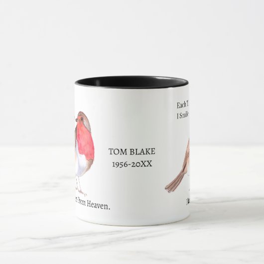 Robin Memorial Mug | “Each Time I See a Robin Mok (Midden)