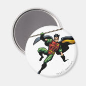 Robin met Personeel Magneet (Voorkant / Achterkant)