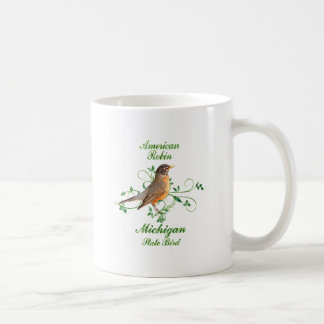 Robin Michigan State Bird Koffiemok