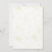 Robin Mistletoe en Pine Wreath kerstparty Kaart (Achterkant)