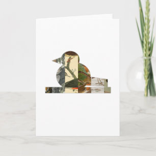 Robin — Mozaïek Wenskaart Kaart