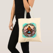 Robin Nest Boodschappentas Tote Bag (Voorkant (product))