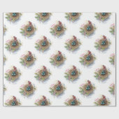 Robin Nest Cadeaupapier (Vlak)