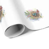 Robin Nest Cadeaupapier (Rol Hoek)