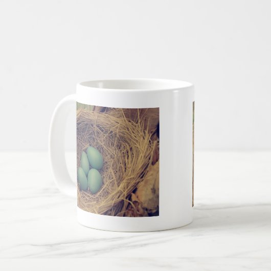 Robin Nest en Eggs Koffiemok (Voorkant links)