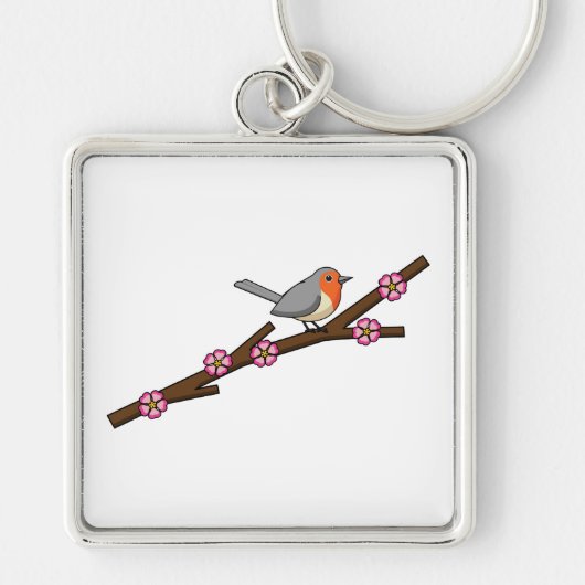 Robin on Sakura Sleutelhanger (Voorkant)