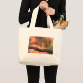 Robin op een filiaal grote tote bag (Voorkant (product))