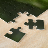 Robin op een hoofdsteen legpuzzel (Zijkant)