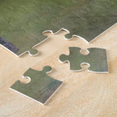 Robin op een kruis legpuzzel (Zijkant)