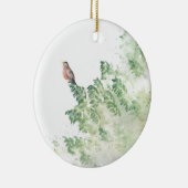 Robin Overseer Keramisch Ornament (Rechts)