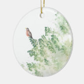 Robin Overseer Keramisch Ornament (Links)