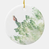 Robin Overseer Keramisch Ornament (Achterkant)