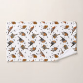 Robin Party Bathroom Towel Set (kies kleur) Bad Handdoek (Handdoek)