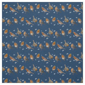 Robin Party Fabric (marine) Stof (Swatch)