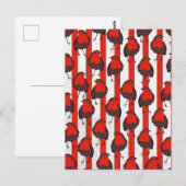 Robin Patroon Briefkaart (Voorkant / Achterkant)