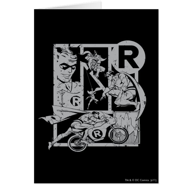 Robin - Picto Gray (Voorkant)