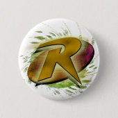 Robin -R Ronde Button 5,7 Cm (Voorkant)