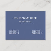 Robin Red Breast Songbird Visitekaartje (Achterkant)