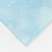 Robin Red Breast Waterverf Fleece Blanket (Hoek)