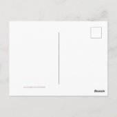 Robin Red Breast Waterverf schilderend Briefkaart (Achterkant)