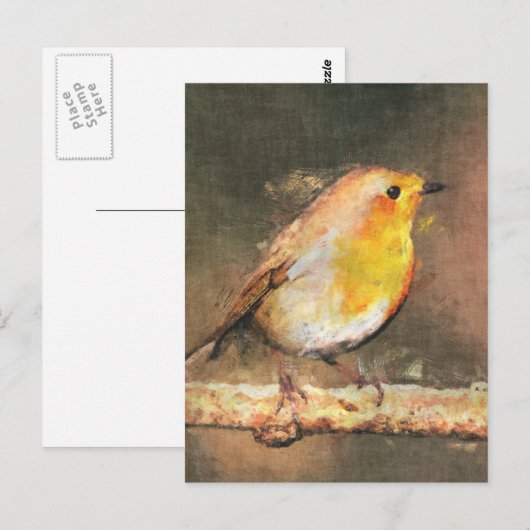 Robin RedbormamRobin Briefkaart (Voorkant / Achterkant)