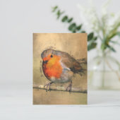 Robin RedbormamRobin Briefkaart (Staand voorkant)