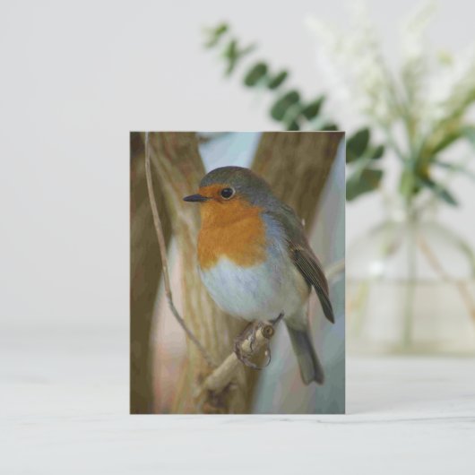 Robin RedbormamRobin Briefkaart (Staand voorkant)