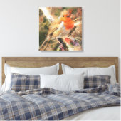 Robin RedbormamRobin Canvas Afdruk (Insitu (Slaapkamer))