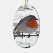 Robin RedbormamRobin Keramisch Ornament (Links)
