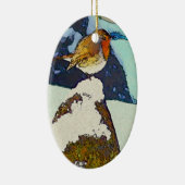 Robin Redborst Ceramic Ornament (Rechts)