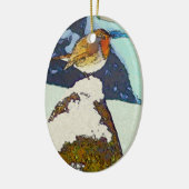 Robin Redborst Ceramic Ornament (Links)