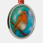 Robin redborst ornament (Rechts)