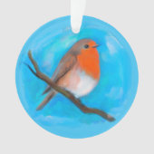 Robin redborst ornament (voorkant)