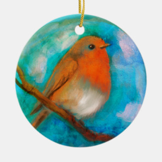 Robin redborst ornament
