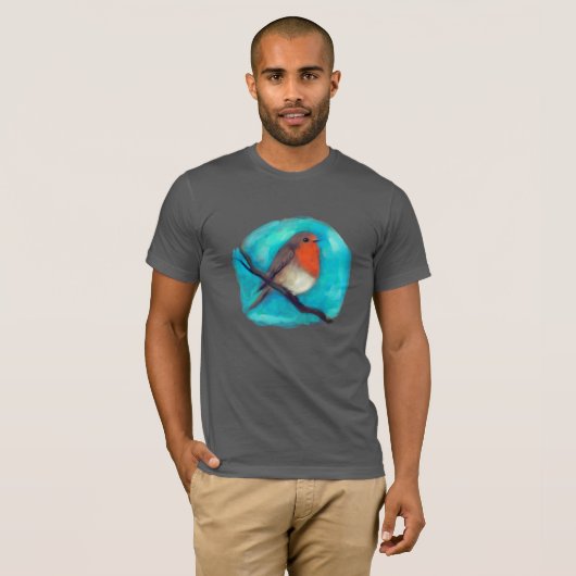 Robin redborst t-shirt (Voorkant volledig)