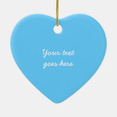 Robin Redbreast aangepaste ornamenten (Achterkant)