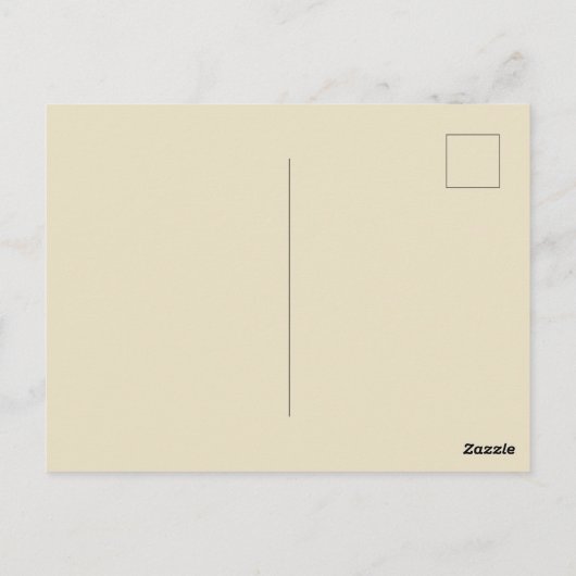 Robin Redbreast Briefkaart (Achterkant)