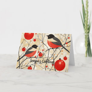 Robin Redbreast Christmas Briefkaart