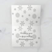 Robin Redbreast. Feestdagen Kaart (Binnen)