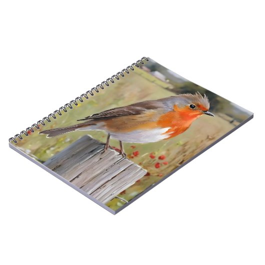 Robin Redbreast Notitieboek (Linkerzijde)