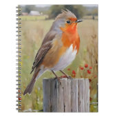 Robin Redbreast Notitieboek (Voorkant)