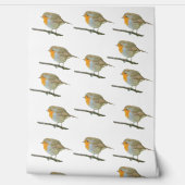 Robin Redbreast Wallpaper Behang (Afrollen)
