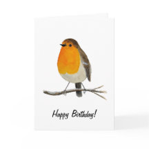Robin Redbreast Wenskaart