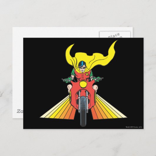 Robin Rides 2 2 Briefkaart (Voorkant / Achterkant)