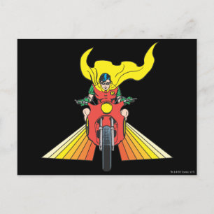 Robin Rides 2 2 Briefkaart