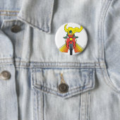 Robin Rides 2 2 Ronde Button 5,7 Cm (In situ)