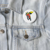 Robin Rides 2 Ronde Button 5,7 Cm (In situ)